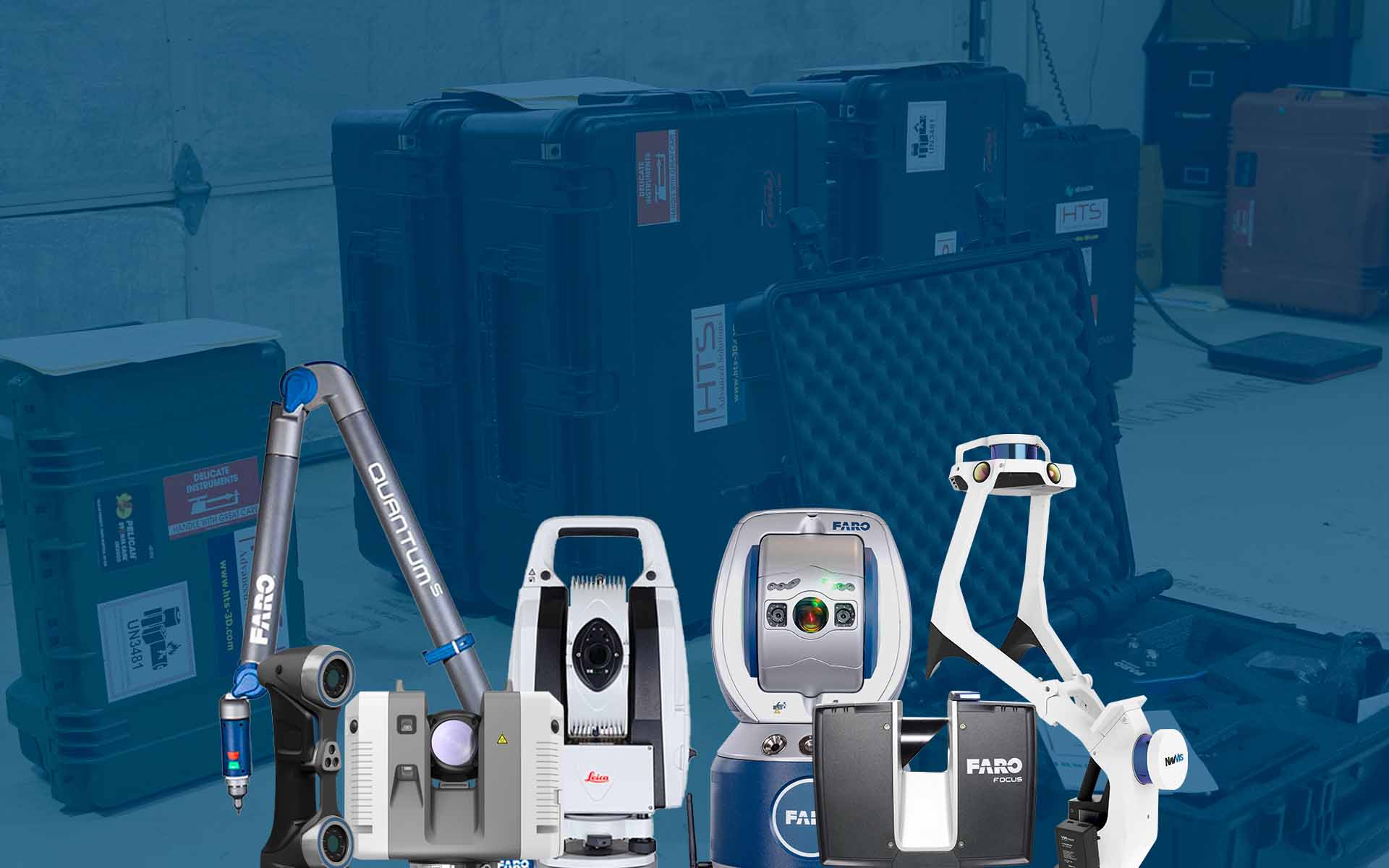 HTS Scanner and Metrology Rental Fleet